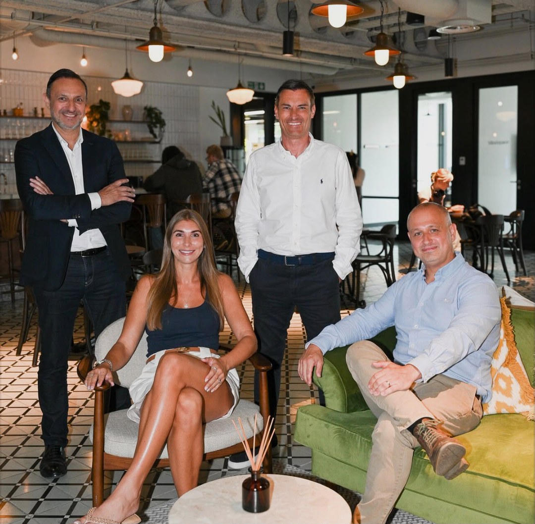 The NeoSapiens founding team at the London headquarters